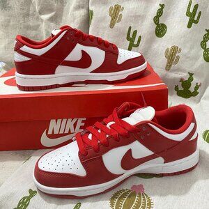 Nike Red and White Sneakers